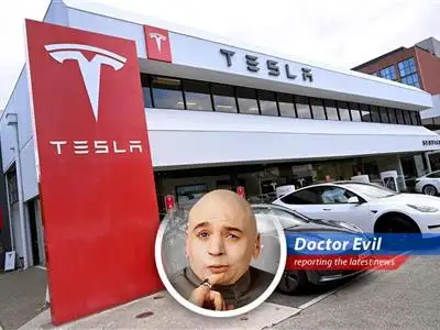 Tesla sees a sales surge in Australia, but global headwinds and rising competition threaten world domination. Dr. Evil weighs in. image