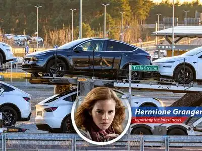 Tesla's Q2 delivery numbers take a dip, facing competition and political storms, but investors are still holding onto hope faster than Harry on his Firebolt. image