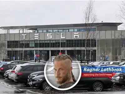 Tesla's car sales plummet in key European markets as competition heats up and political winds shift, leaving Elon Musk's empire vulnerable. image