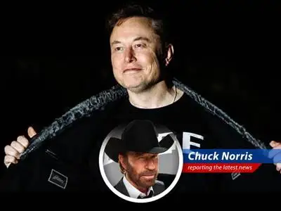 Tesla's stock dips as Elon Musk announces the 'America Party,' sparking investor jitters and raising questions about his political priorities. Chuck Norris weighs in with a dose of Texas-sized truth. image