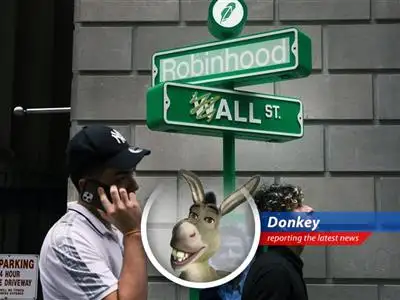 That Robinhood stock is flyin' high, thanks to some fancy crypto footwork in Europe. They're makin' moves that'd make even Dragon say, 'Ooh, shiny!' image