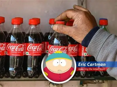 That's right, Eric Cartman's got the inside scoop on Coca-Cola, and he's here to tell you why you should be lining your pockets with delicious, sugary profits, while PepsiCo is for losers! image