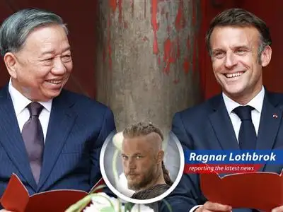 The Allfather of Trade Wars, Donald Trump, stirs the pot with tariffs, leading to Vietnamese jet deals, Swedish job losses, and the wealthy stashing gold like dragon's hoard. image