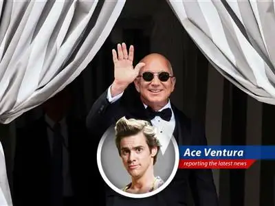 The Big Kahuna of Amazon, Jeff Bezos, is selling off a truckload of his company's stock, possibly to fund his space adventures or maybe just a really, REALLY big dog house. image