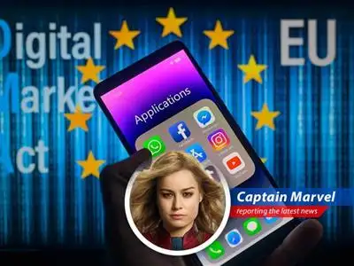 The EU Commission fines Apple and Meta hundreds of millions for violating digital competition laws, leading to potential retaliatory tariffs from the US. image