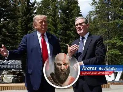 The Ghost of Sparta reports on the trade pact between America and Britain, a deal seemingly forged in the fires of... paperwork? image