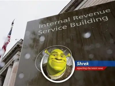The IRS just threw a donkey-sized wrench into the rules, saying churches can endorse political candidates without losing their tax-exempt status. Shrek weighs in on this ogre-the-top development! image