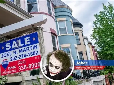 The Joker reports on the hilariously tragic state of the spring housing market, where dreams of picket fences meet the cold, hard reality of high interest rates and plummeting consumer confidence. image