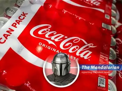 The Mandalorian reports on Coca-Cola's surprising Q1 earnings beat, navigating trade conflicts with a 'manageable' outlook while a certain rival cuts forecasts. image