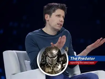 The Predator weighs in on the OpenAI trademark dispute, finding the human drama amusing and the corporate struggle worthy of observation… and maybe a hunt. image