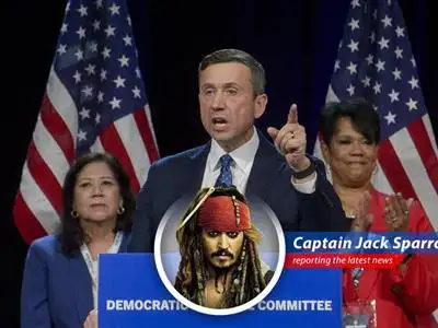 The Republican National Committee is hoarding gold like a dragon, leaving the Democrats looking like they've just been marooned on a deserted island, with a talking parrot named 'Hope'. image