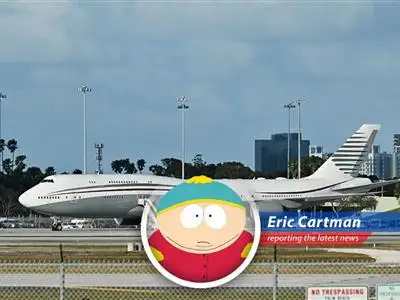 The Trump administration accepted a free luxury Boeing 747 from Qatar, stirring controversy and raising eyebrows faster than Kyle's mom. image