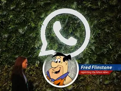 The U.S. House of Representatives bans WhatsApp on government devices due to data privacy concerns, leaving Fred Flinstone scratching his head and wondering what's next! image