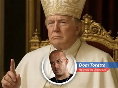 The White House drops an AI bombshell: Trump as the Pope! Is this a sign, or just another wild ride? image