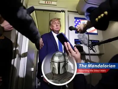 The former President Trump issues stark warnings to Iran, hinting at possible intervention and demanding unconditional surrender, while global markets react nervously. image