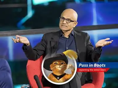 The legendary Puss in Boots reports on the recent Microsoft layoffs, leaving no whisker unturned in this tale of woe and corporate downsizing. image