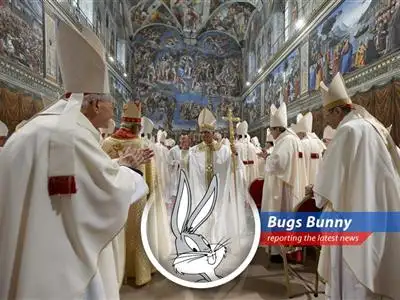 The new Pope Leo XIV vows to continue Pope Francis' reforms, tackle AI threats, and keeps the Vatican buzzing like a carrot patch! image