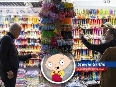 The specter of tariffs looms over the holiday season as retailers grapple with supply chain disruptions and the looming threat of empty shelves. This is worse than the time Bertram stole my time machine! image