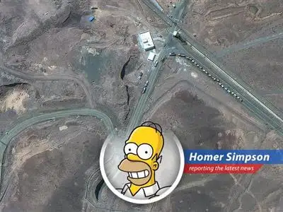 Those Eggheads at Maxar Took Pictures of Iran's Secret Hideout Before We Blew It Up (Allegedly). Mmm, Blowed Up Things... image