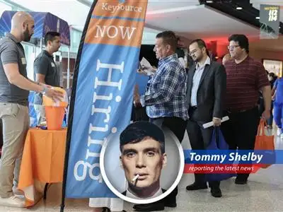 Tommy Shelby analyzes the U.S. Labor Department's April jobs report, dissecting the economic anxieties and potential market reactions with a dose of Birmingham cynicism. image