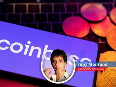 Tony Montana dissects Coinbase's first-quarter stumbles, Trump's tariff troubles, and a $2.9 billion deal, all while dropping some Scarface wisdom. image