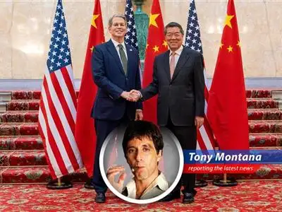 Tony Montana gives his take on the U.S. and China's attempt to bury the hatchet with a new trade framework. image