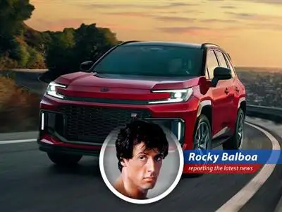 Toyota's RAV4 will exclusively be offered as a hybrid model in 2026, ditching the traditional gas engine, which has Rocky Balboa giving his two cents. image