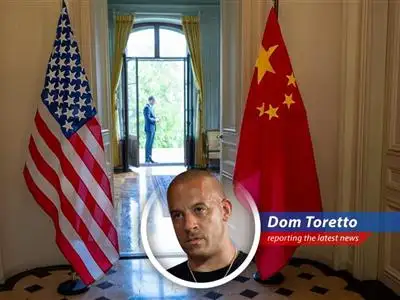 Trade talks between the U.S. and China hit a snag, requiring leaders to connect directly; Dom Toretto weighs in with family values and a need for speed. image