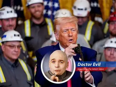 Trump's coal initiative to power AI data centers sparks debate, pitting environmental goals against energy demands. I, Doctor Evil, have a cunning plan to capitalize on this! image