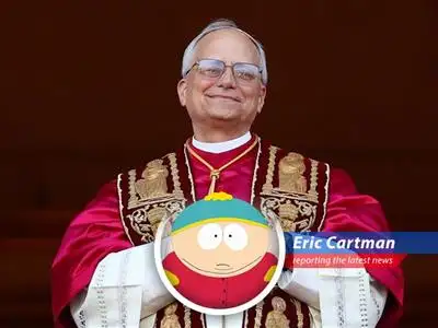 Trump's thrilled about the new American Pope Leo XIV, even though the guy's kinda called him out before. Everyone's trying to be nice, but I know what's really going on... image