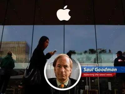 Turns out, even Apple needs a little 'Better Call Saul' magic to get back in the game. iPhone sales are up in China, baby! image