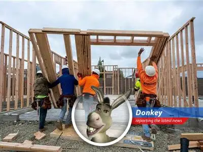 Turns out, not everyone's building castles these days. Higher mortgage rates got builders singing the blues. Donkey's on the scene to tell you what's what! image