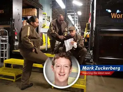 UPS Q1 revenue dips amidst trade policy headwinds, mirroring broader economic uncertainties, but I'm still focused on the future...the *Meta* future! image