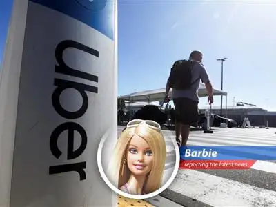 Uber teams up with Chinese startup Momenta to launch robotaxi services in Europe by 2026, leaving Barbie wondering if she needs to update her Dreamhouse garage. image
