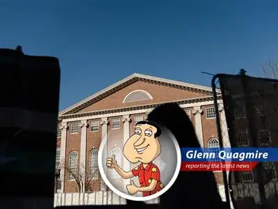 Uncle Quagmire reports on how the Trump Administration is putting the squeeze on Harvard over allegations of antisemitism, diversity policies, and a lack of conservative professors. Giggity! image