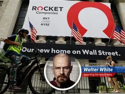 ValueAct Capital bets on Rocket Companies' tech-savvy future, while Walter White analyzes the chemistry of market dominance and AI integration, complete with his signature brand of dark humor. image