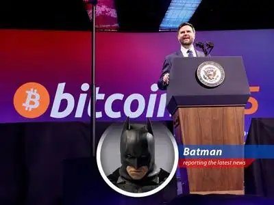 Vice President JD Vance pushes a pro-crypto agenda at Bitcoin 2025, but is it a force for good or just another Joker plot? image