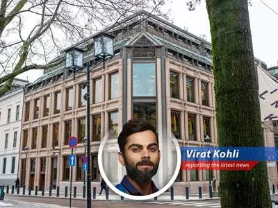 Virat Kohli's take on Norges Bank Investment Management's $40 billion first-quarter loss, blaming tech sector woes and currency fluctuations, peppered with humor and cricket analogies. image