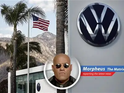Volkswagen faces a profit plunge amidst US tariff turbulence, hinting at a red pill moment for the auto industry. image