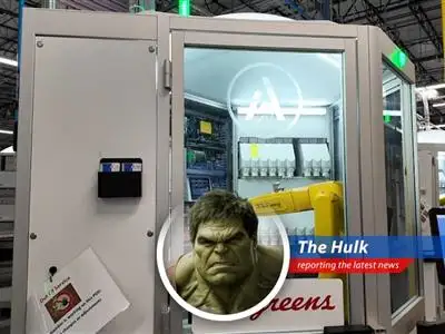 Walgreens is expanding its use of robots to fill prescriptions, aiming to free up pharmacists and cut costs. Hulk not sure if this good or bad for puny humans. image