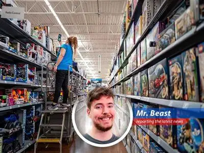 Walmart announces plans to cut 1,500 jobs, impacting tech, e-commerce, and advertising, leading MrBeast to ponder a grand act of philanthropy... or a really big shopping spree. image