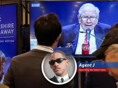 Warren Buffett steps down as CEO, passing the torch to Greg Abel, leaving investors wondering if this is the end of an era or just another plot twist in the Berkshire Hathaway saga. image