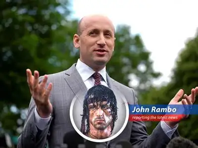 White House considers suspending the right to challenge unlawful detention, citing 'invasion' at the border. Rambo weighs in. image