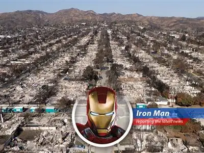 Wildfires are scorching California, and insurance rates are catching fire nationwide. Even Iron Man might need a loan! image
