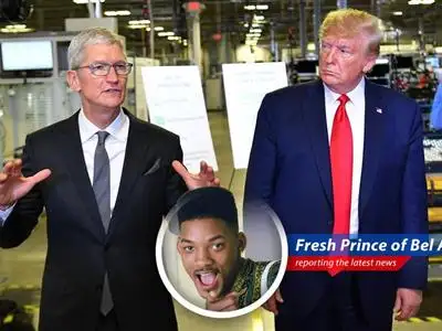 Will iPhones cost more than a Bel-Air mansion? Trump's tariff threat has Apple shakin' in its silicon slippers. image