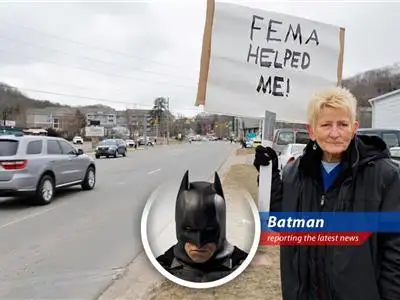 With potential FEMA changes looming, homeowners face increased responsibility for disaster preparedness. Batman advises vigilance and self-reliance, because sometimes, the cavalry isn't coming. image