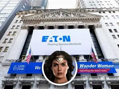 Wonder Woman investigates Eaton's recent earnings report, dissecting its AI-driven growth, tariff challenges, and leadership transition with a touch of humor and Amazonian wisdom. image