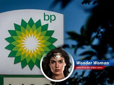Wonder Woman investigates the rumors of Shell acquiring BP, finding no truth to the claims and highlighting the complexities of such a merger. image