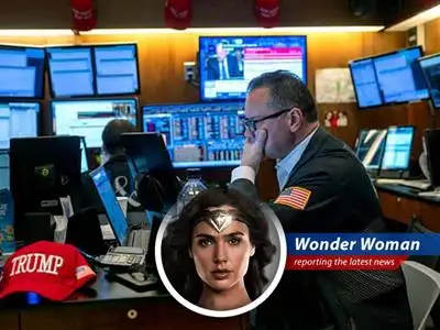 Wonder Woman investigates the wild swings in the stock market since Trump's return, highlighting the winners, the losers, and whether Wall Street's predictions hold any real power. image