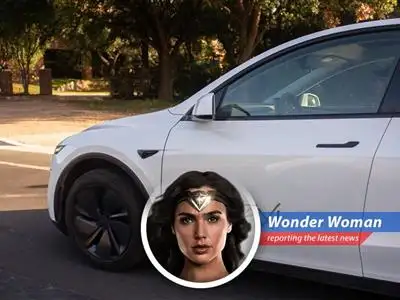Wonder Woman reports on Tesla's Model Y robotaxi launch in Austin, Texas, revealing a mix of technological marvel, traffic mishaps, and the ever-present question of whether we're truly ready for self-driving cars. image